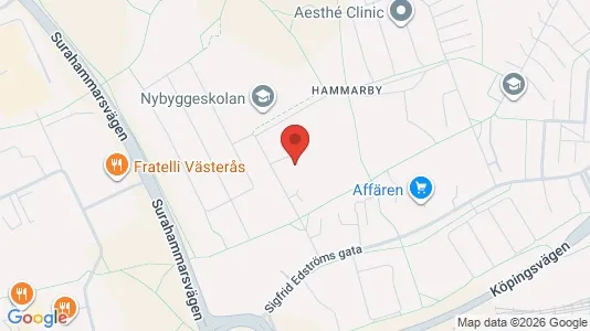 Apartments for rent i Västerås - kort over placeringen