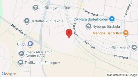 Apartments for rent i Järfälla - kort over placeringen