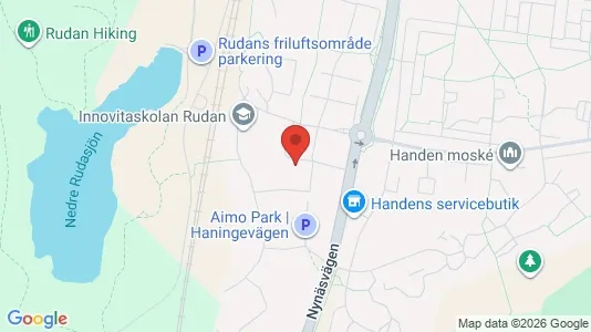 Apartments for rent i Haninge - kort over placeringen