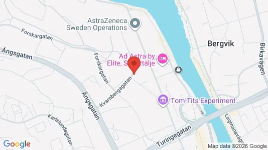 Apartments for rent i Södertälje - kort over placeringen