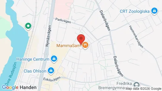 Apartments for rent i Haninge - kort over placeringen