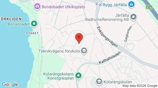 Apartments for rent i Järfälla - kort over placeringen