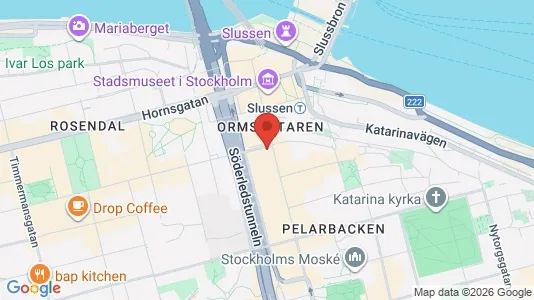 Apartments for rent i Södermalm - kort over placeringen