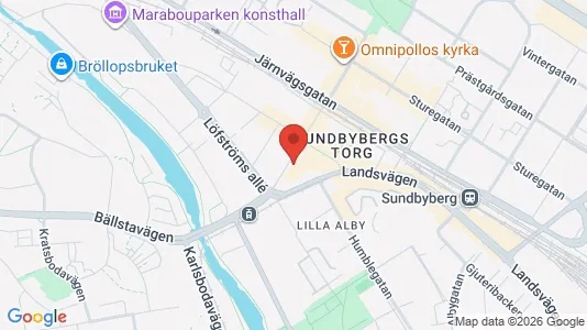 Apartments for rent i Sundbyberg - kort over placeringen
