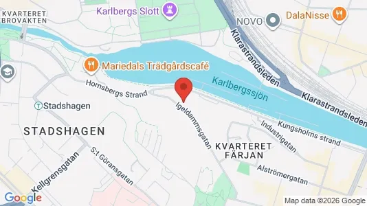 Apartments for rent i Kungsholmen - kort over placeringen