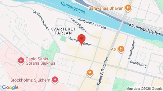 Apartments for rent i Kungsholmen - kort over placeringen