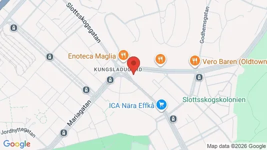 Apartments for rent i Majorna-Linné - kort over placeringen