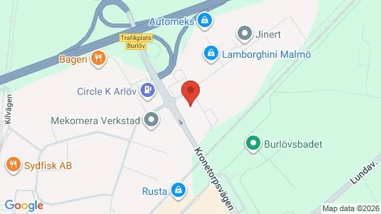 Apartments for rent i Burlöv - kort over placeringen