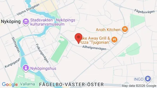 Apartments for rent i Nyköping - kort over placeringen