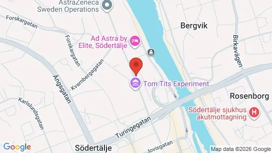 Apartments for rent i Södertälje - kort over placeringen