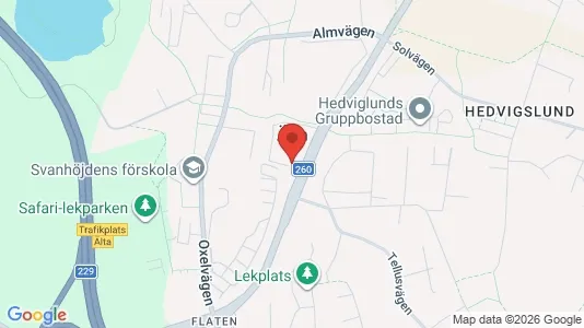 Apartments for rent i Nacka - kort over placeringen