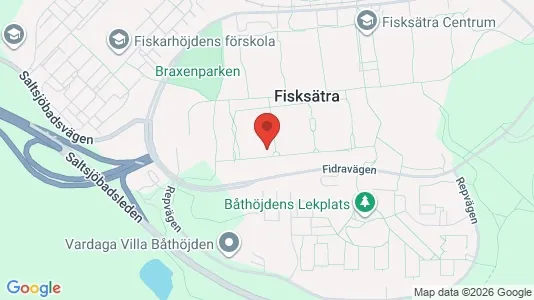 Apartments for rent i Nacka - kort over placeringen