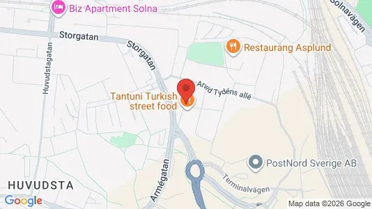Apartments for rent i Solna - kort over placeringen