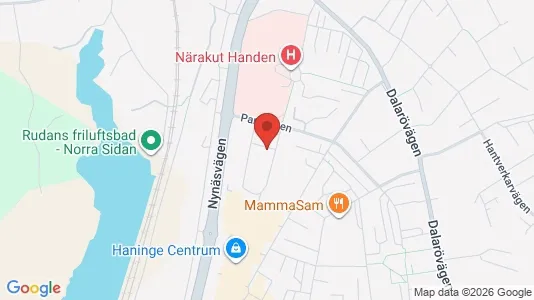 Apartments for rent i Haninge - kort over placeringen