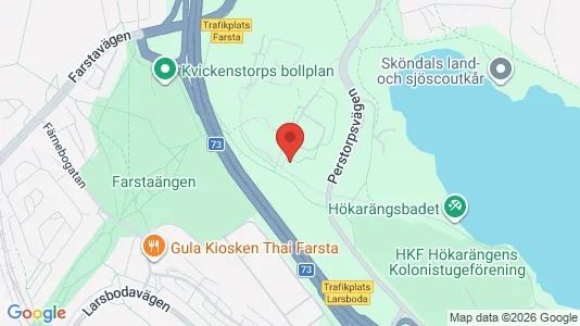 Apartments for rent i Huddinge - kort over placeringen