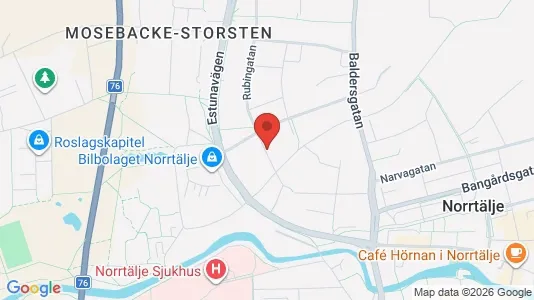 Apartments for rent i Norrtälje - kort over placeringen