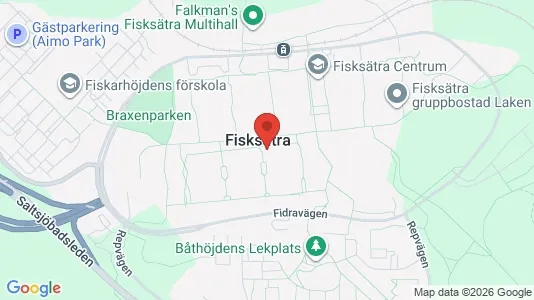 Apartments for rent i Nacka - kort over placeringen
