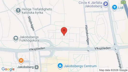 Apartments for rent i Järfälla - kort over placeringen