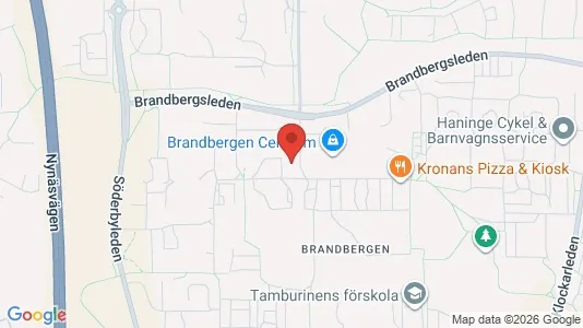 Apartments for rent i Haninge - kort over placeringen