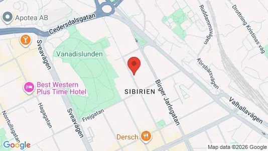Apartments for rent i Vasastan - kort over placeringen