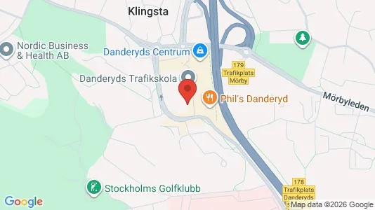 Apartments for rent i Danderyd - kort over placeringen