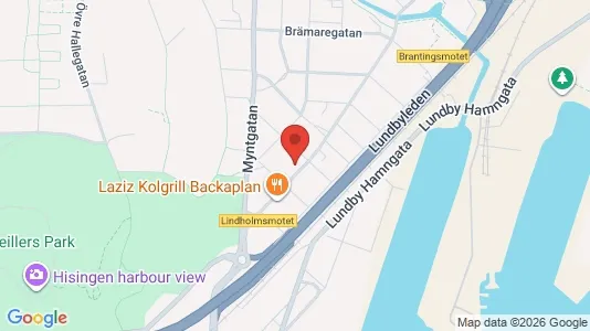 Apartments for rent i Lundby - kort over placeringen