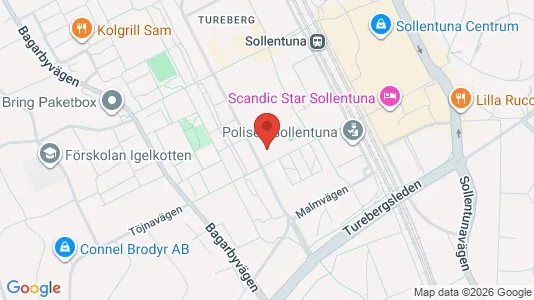 Apartments for rent i Sollentuna - kort over placeringen