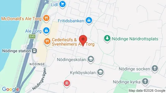 Apartments for rent i Ale - kort over placeringen