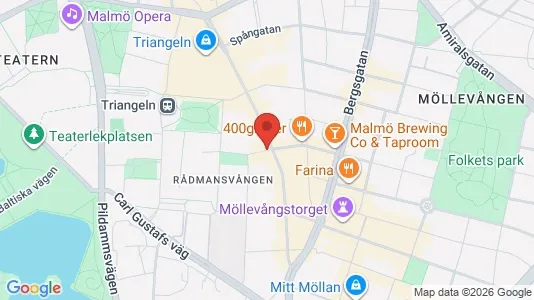 Apartments for rent i Sofielund - kort over placeringen