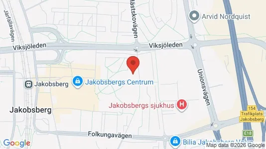 Apartments for rent i Järfälla - kort over placeringen