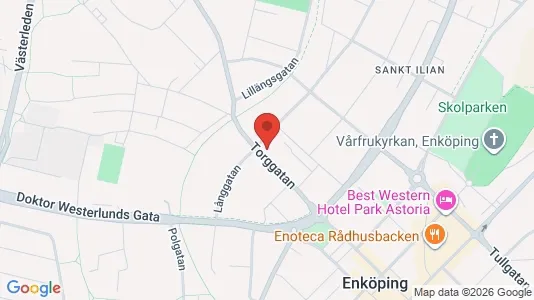 Apartments for rent i Enköping - kort over placeringen