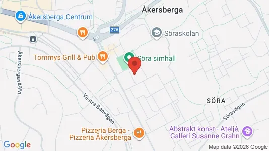 Apartments for rent i Österåker - kort over placeringen