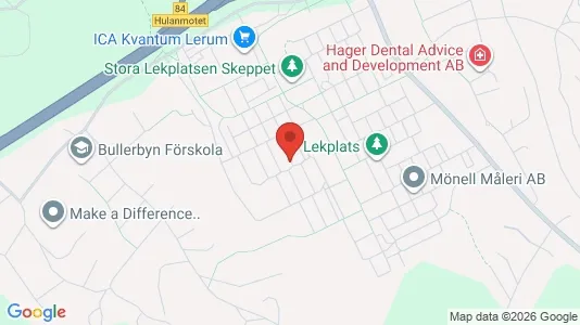 Apartments for rent i Lerum - kort over placeringen