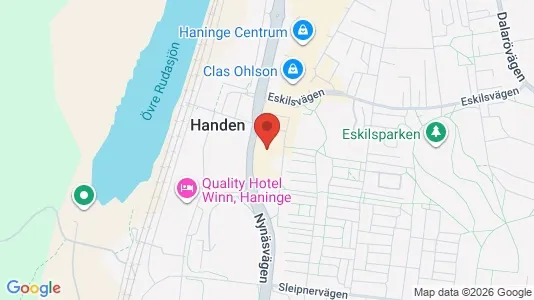 Apartments for rent i Haninge - kort over placeringen