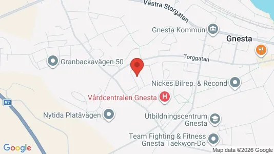 Apartments for rent i Gnesta - kort over placeringen