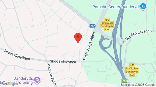 Apartments for rent i Danderyd - kort over placeringen