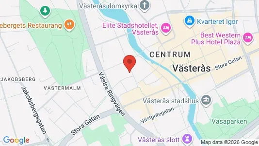 Apartments for rent i Västerås - kort over placeringen