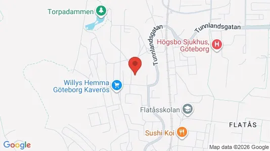 Apartments for rent i Askim-Frölunda-Högsbo - kort over placeringen