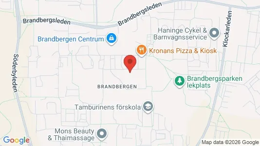 Apartments for rent i Haninge - kort over placeringen