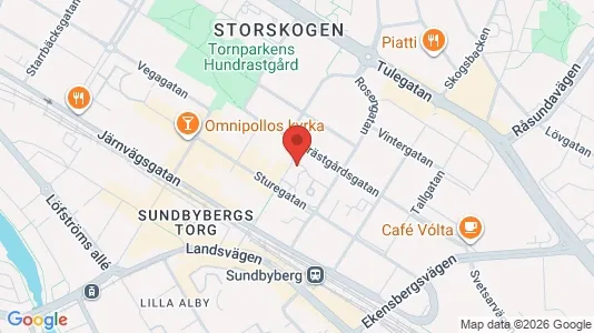 Apartments for rent i Sundbyberg - kort over placeringen