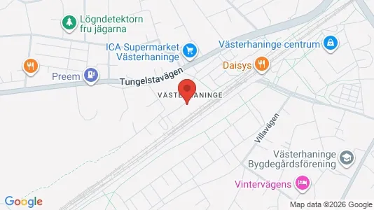 Apartments for rent i Haninge - kort over placeringen