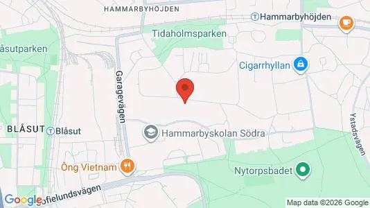 Apartments for rent i Stockholm South - kort over placeringen