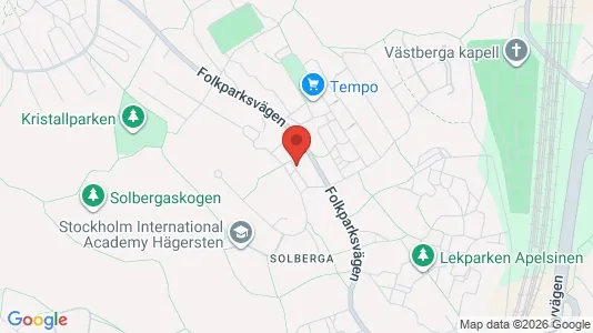 Apartments for rent i Stockholm South - kort over placeringen