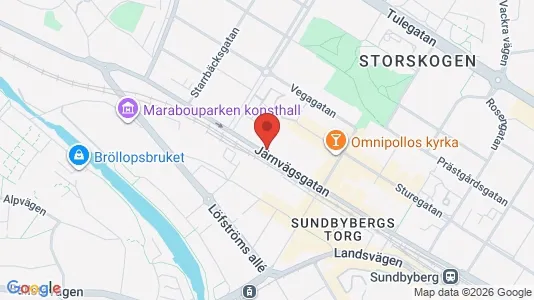 Apartments for rent i Sundbyberg - kort over placeringen