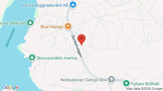 Apartments for rent i Nacka - kort over placeringen