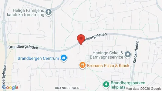 Apartments for rent i Haninge - kort over placeringen