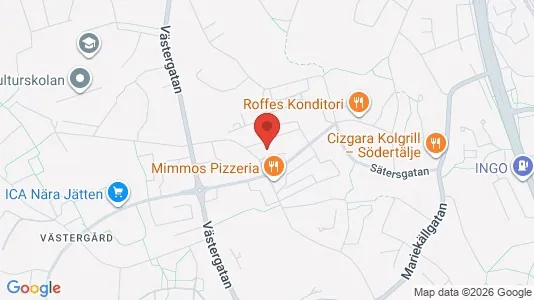 Apartments for rent i Södertälje - kort over placeringen
