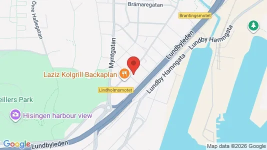 Apartments for rent i Lundby - kort over placeringen