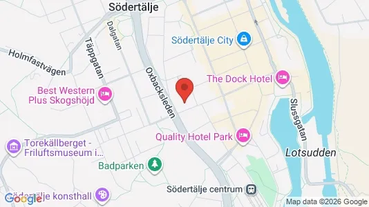 Apartments for rent i Södertälje - kort over placeringen