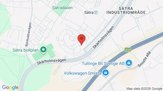 Apartments for rent i Stockholm South - kort over placeringen
